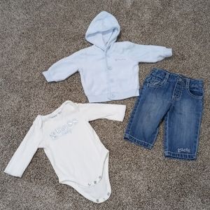 Guess Baby 3 Piece Set (3/6M)